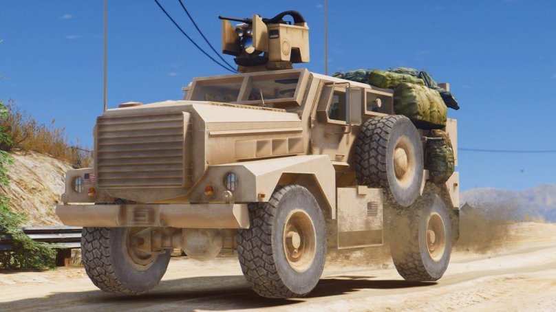 Cougar 6x6 MRAP vehicle