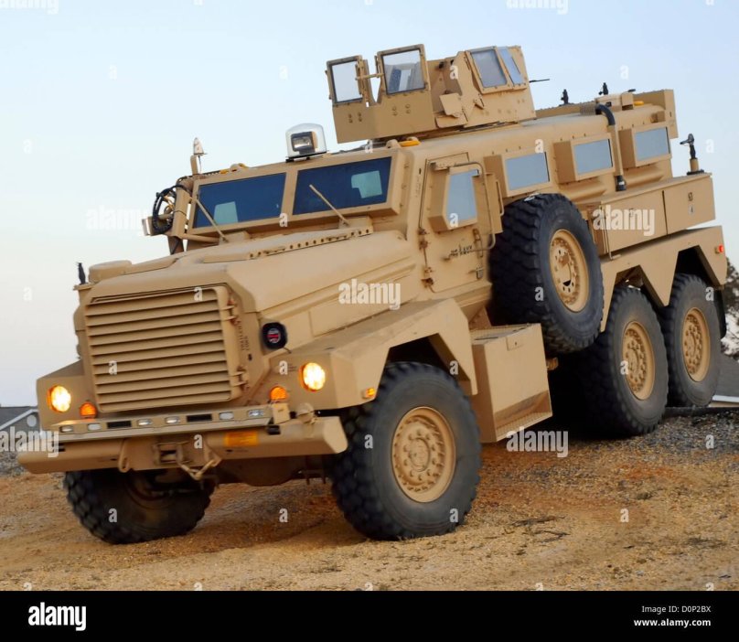 Cougar 6x6 MRAP vehicle