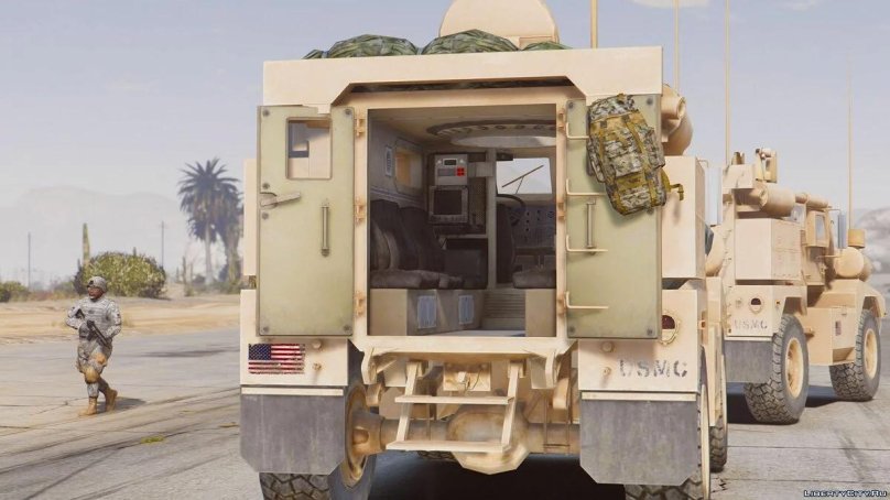 Cougar 6x6 MRAP vehicle