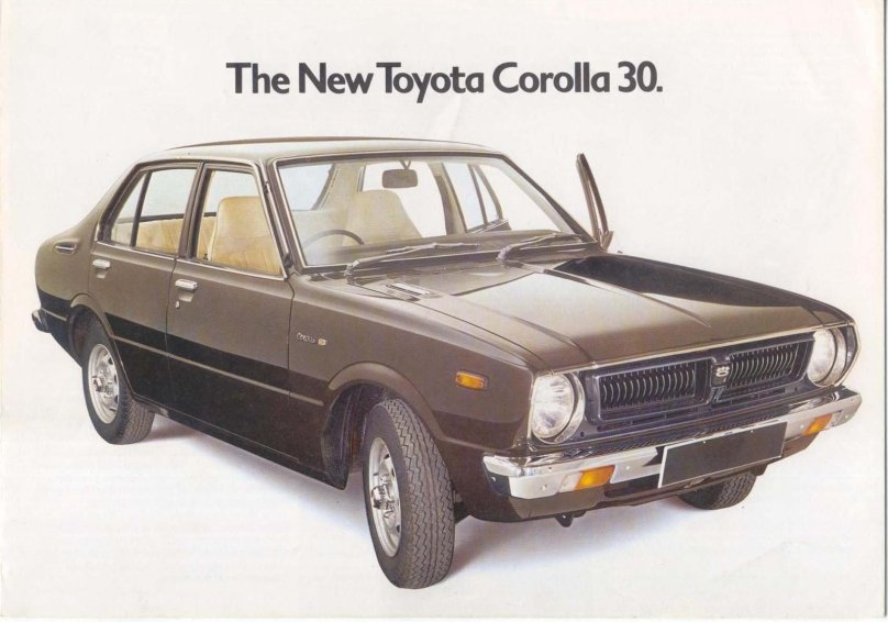 Toyota Corolla III (e30, e40, e50, e60), 1976 года