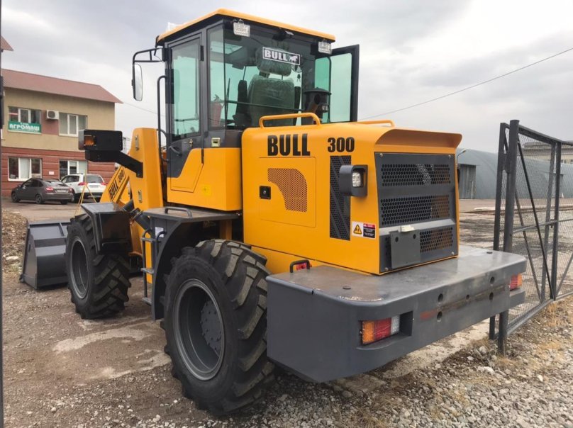 Bull sl300 фронтальный погрузчик