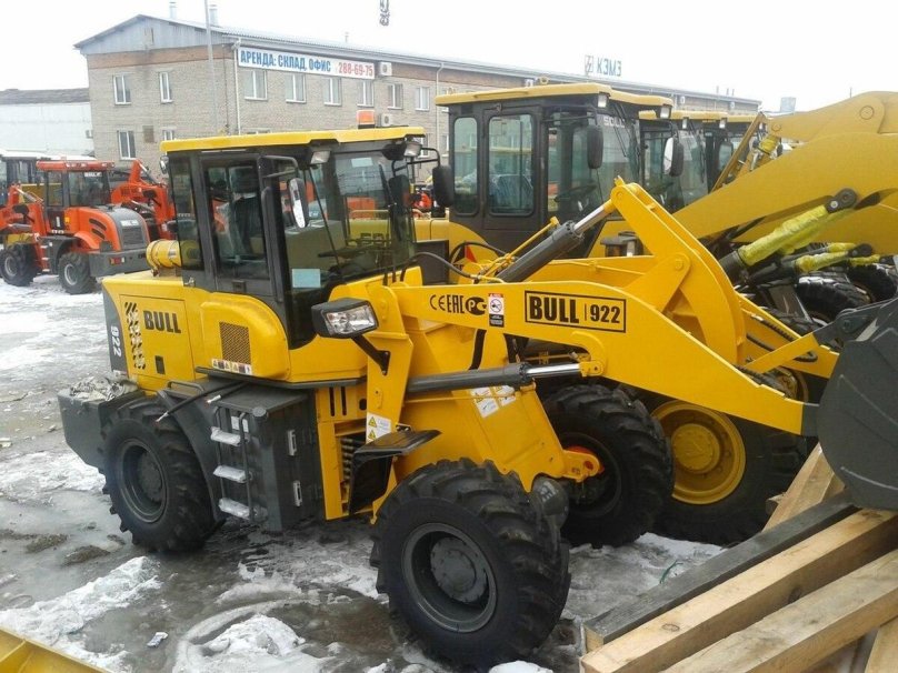 Фронтальный погрузчик bull sl220
