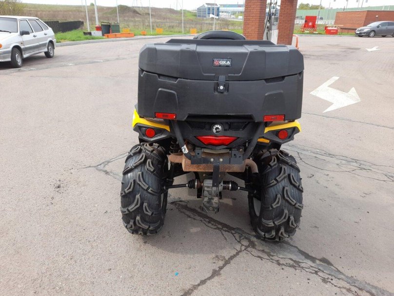 Задний бампер Ямаха Гризли 700