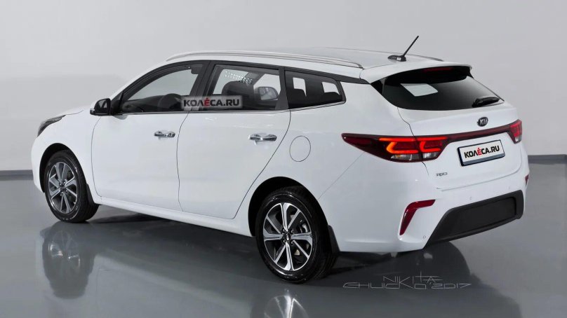 Kia Rio 2017 белый