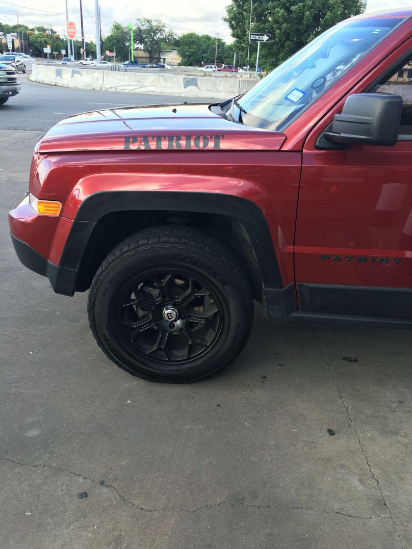 Jeep Patriot расширители арок