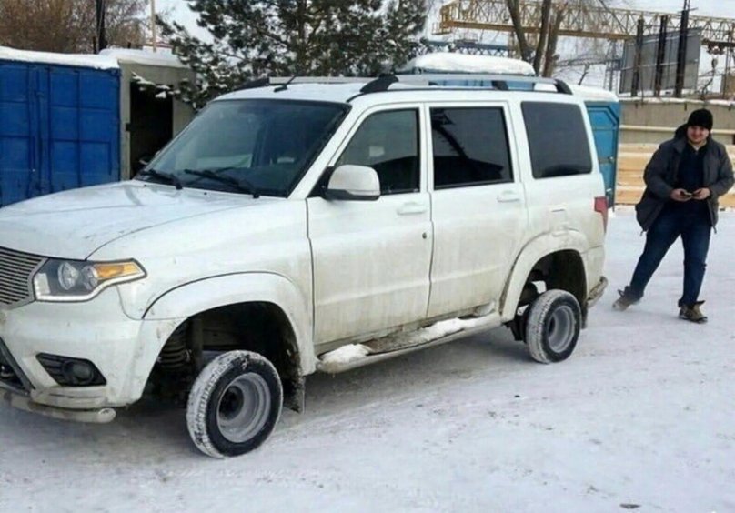 УАЗ Патриот на 14 дисках