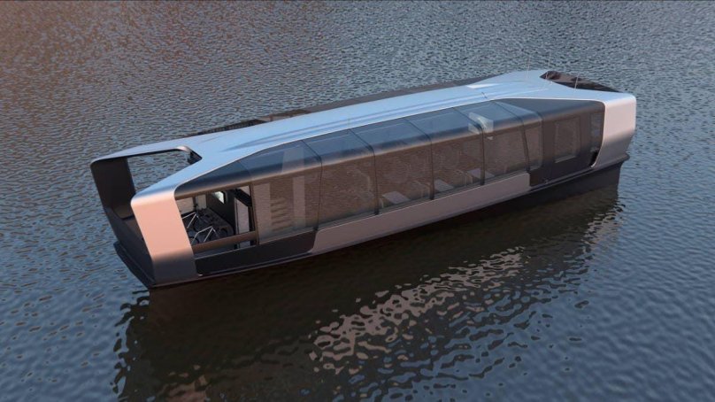 Речной трамвайчик в Москве 2022