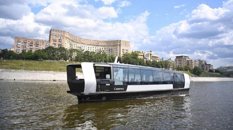 Новые речные трамвайчики в Москве