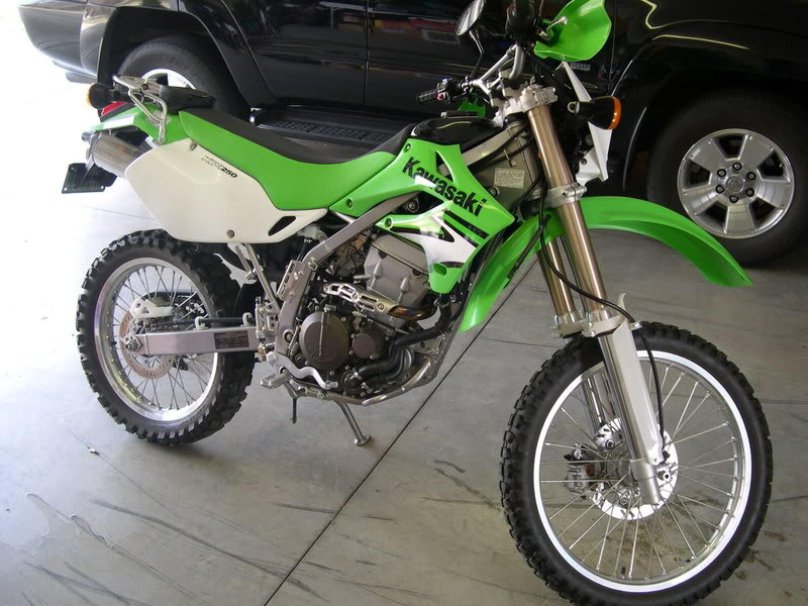 Kawasaki klx250 военный