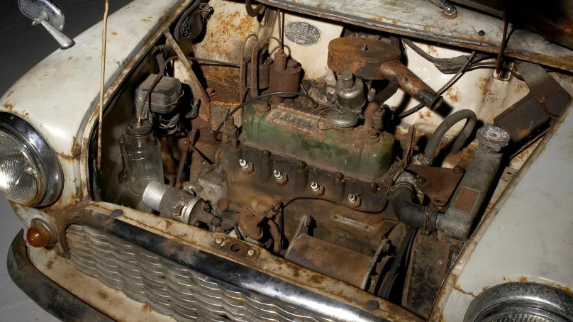 Старый двигатель