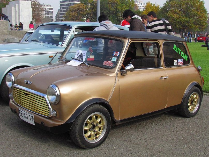 Austin Mini габариты