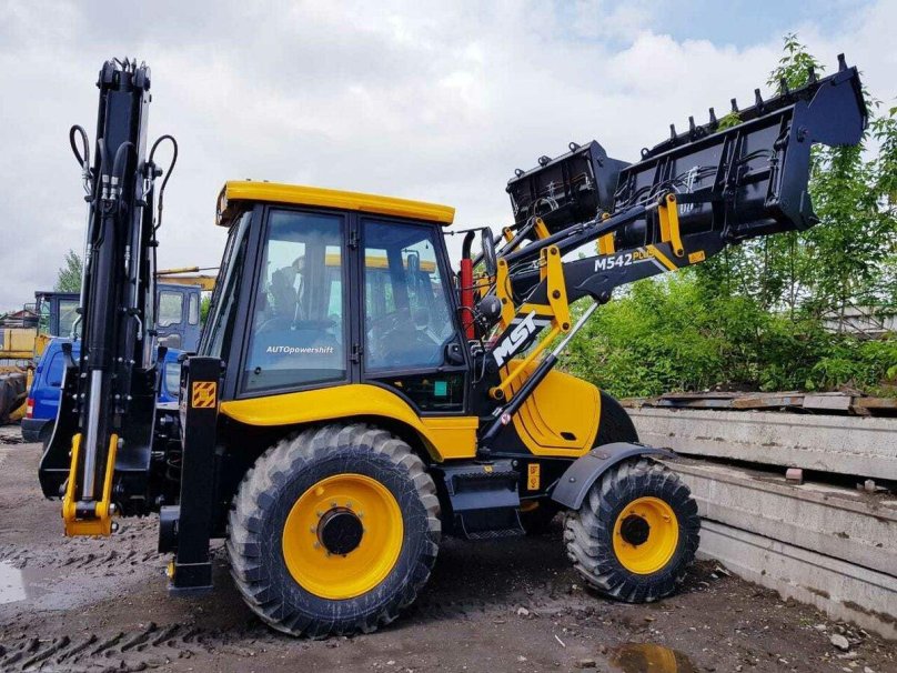 МСТ 542 экскаватор погрузчик