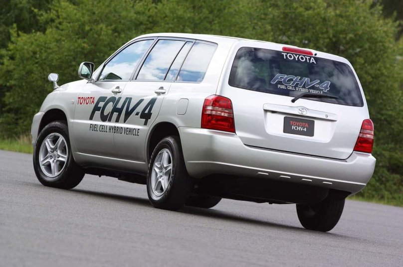 Toyota Highlander FCHV на водороде