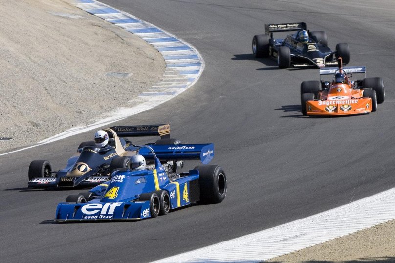 Шестиколесный Тирелл формула 1