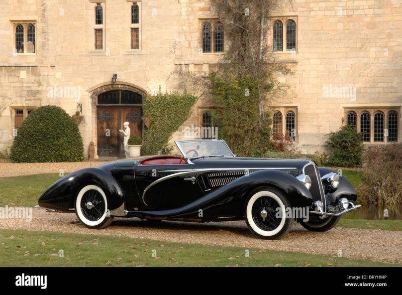 Кабриолет Delahaye 1938 года