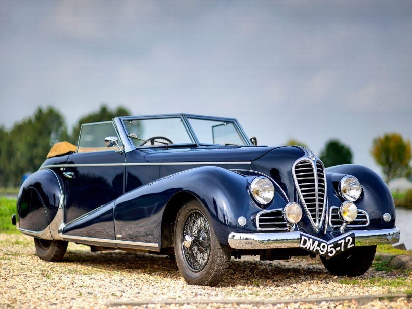 Кабриолет Delahaye 1938 года