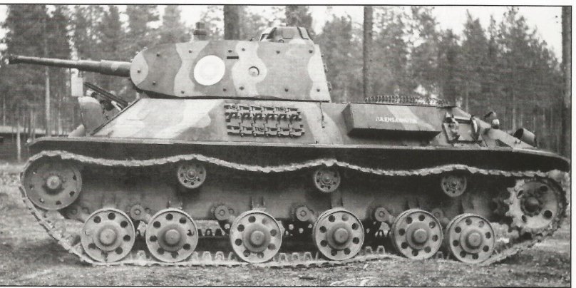 Финский танк т-50