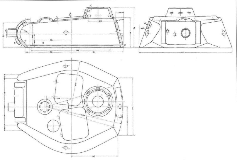 Чертежи танка т 50