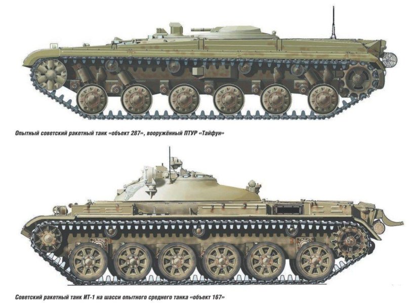 Объект 167м танк