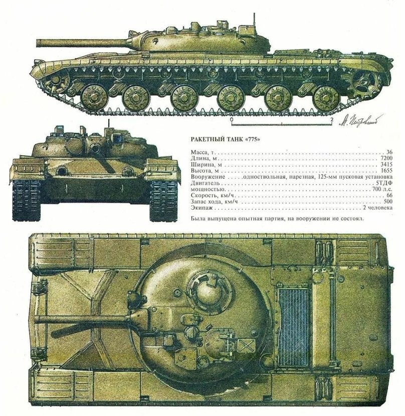 Танк 775