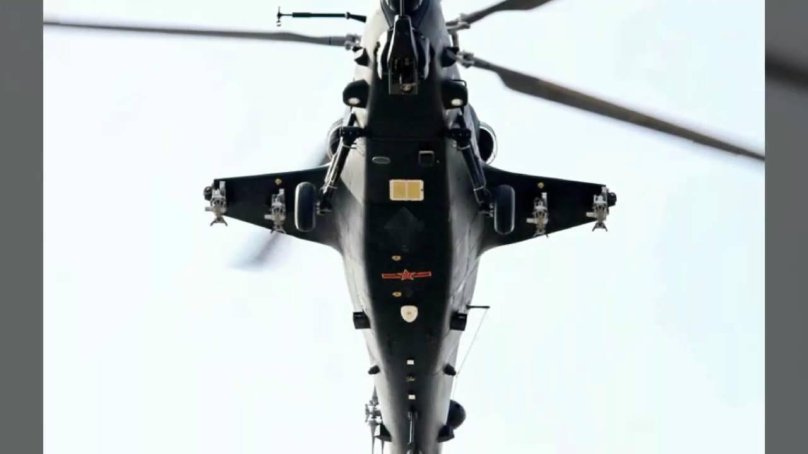 Вертолет CAIC WZ-10 чертеж