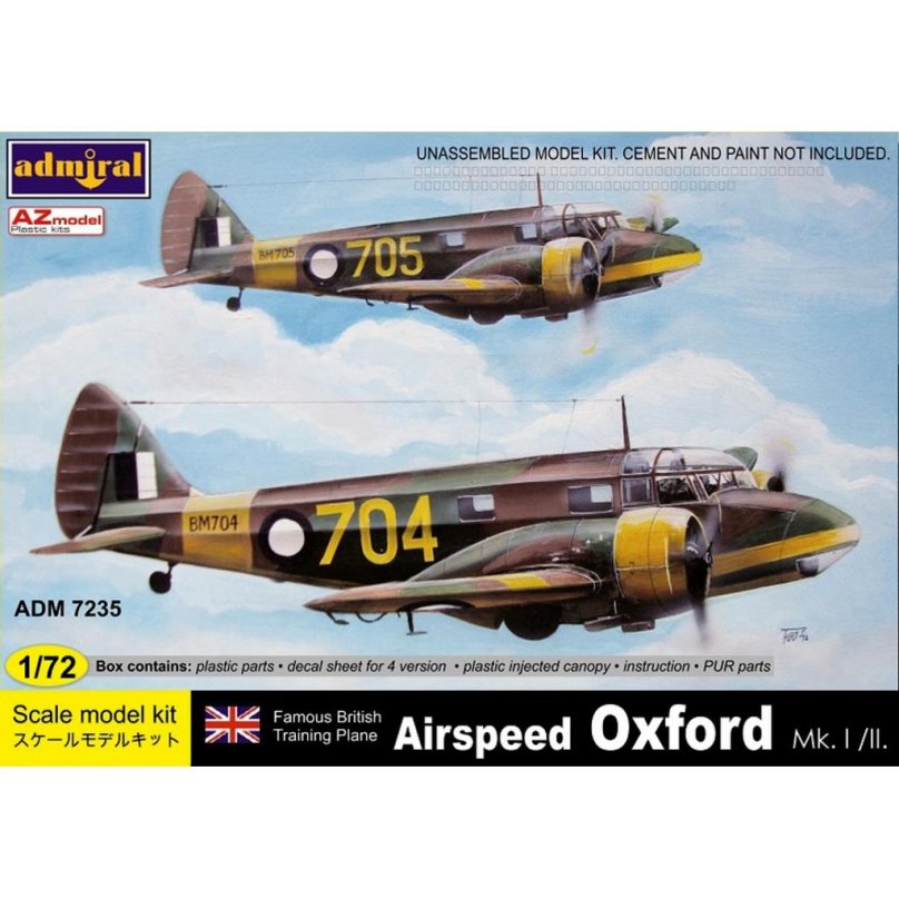 Airspeed as.10 Oxford MK.I "Gunner Trainer"