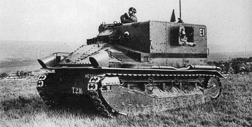 Танк Виккерс МК 1