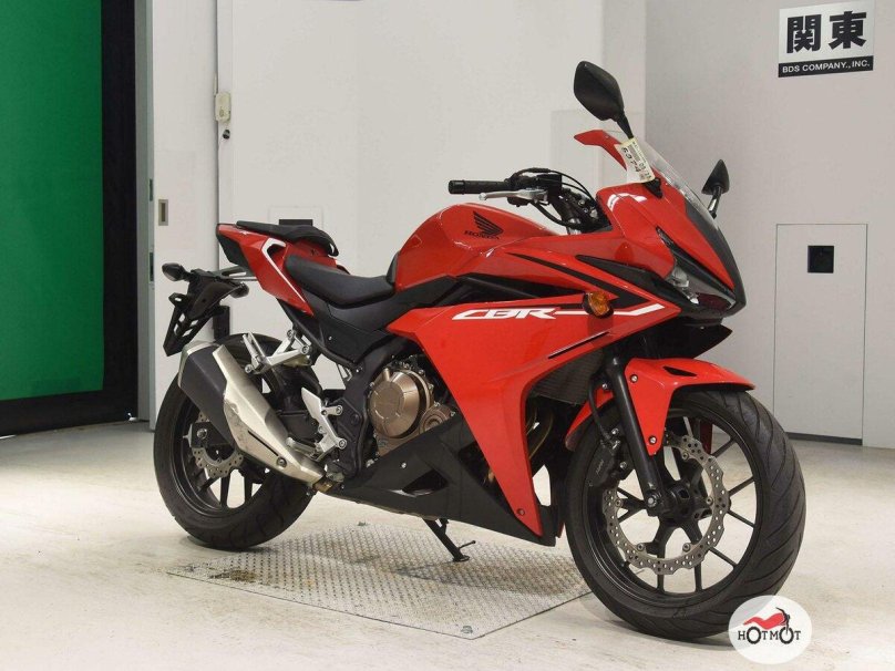 Honda CBR 400r красный