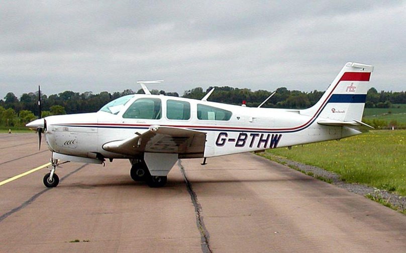 Самолет Бичкрафт Бонанза