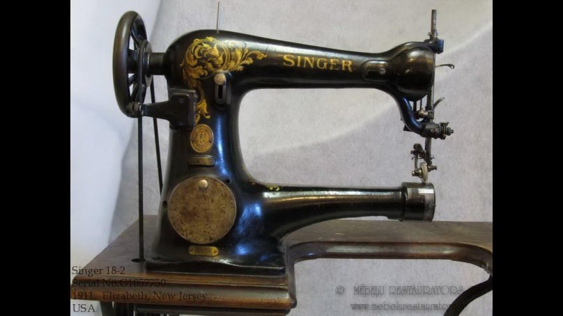 Зингер 18-2 швейная машинка