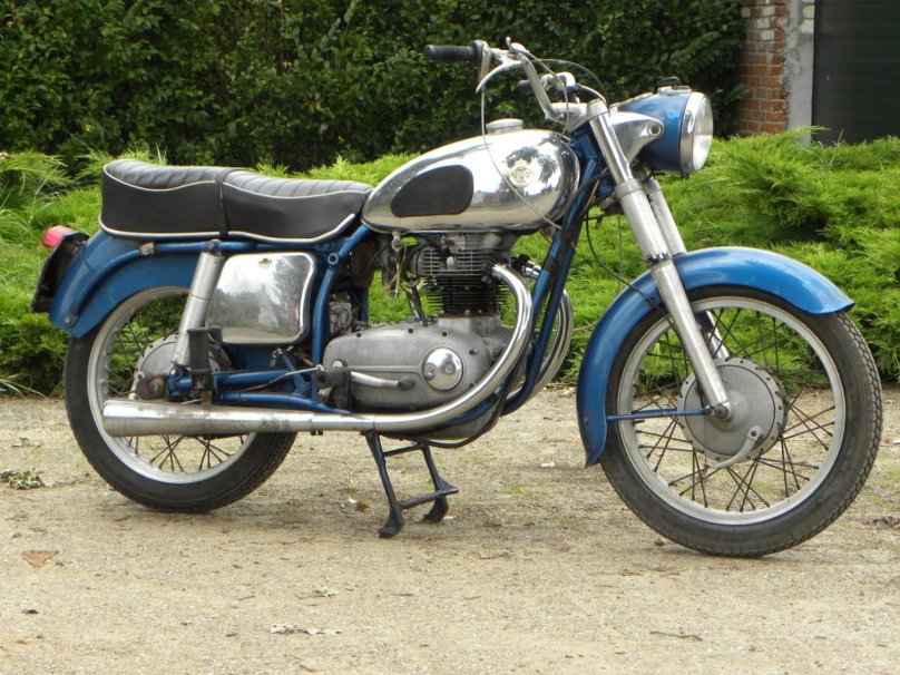 Немецкий мотоцикл 1958