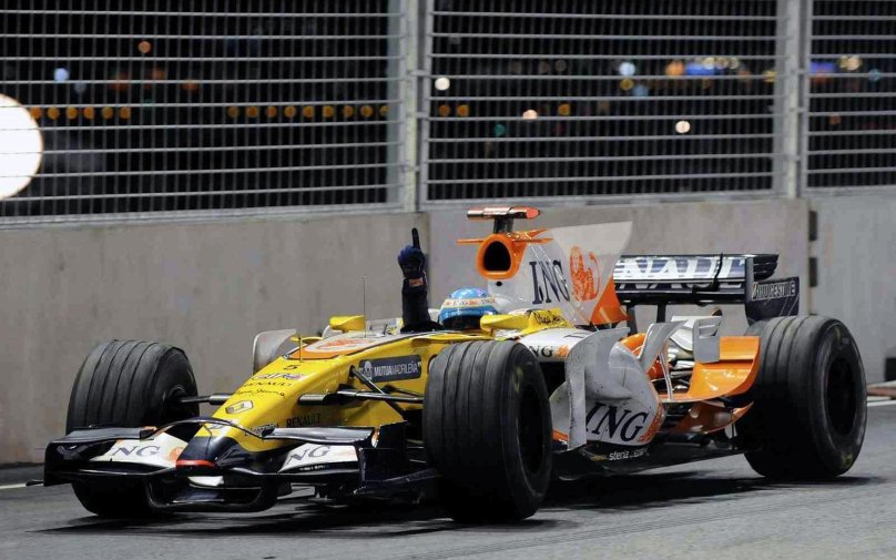 Фернандо Алонсо Рено 2008