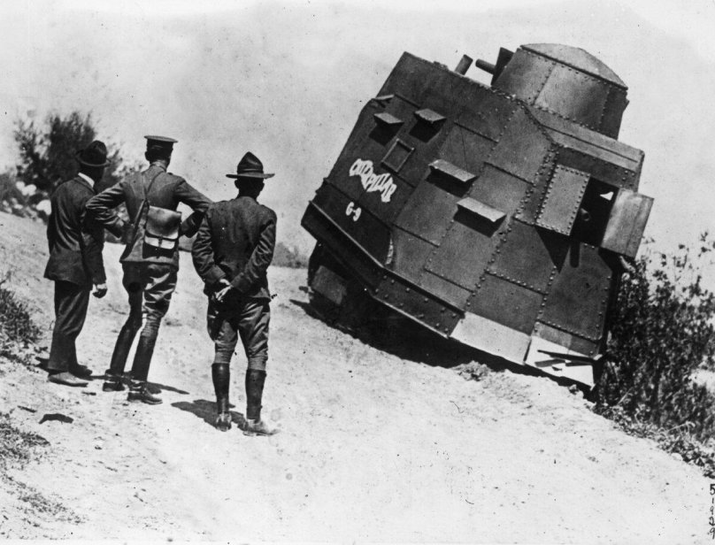 Holt g9 Caterpillar Tank, 1916, САСШ