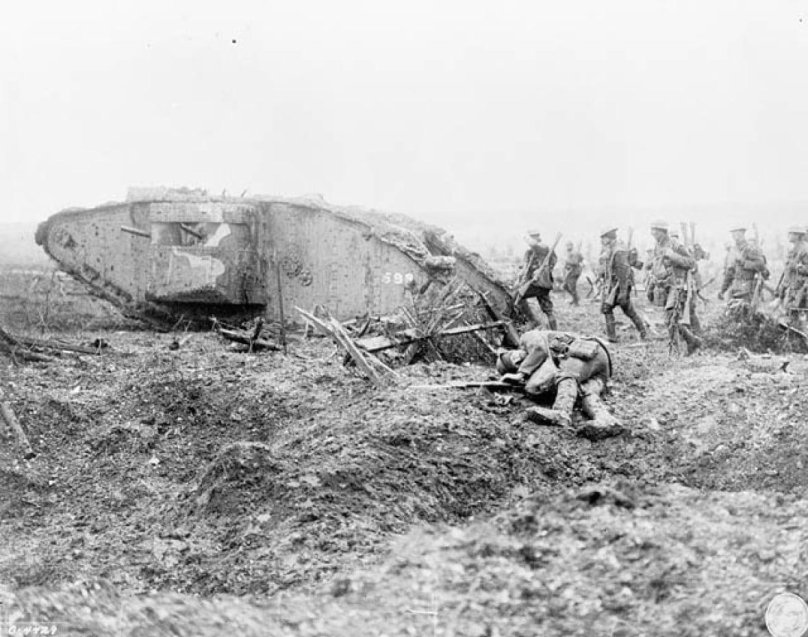 1 Мировая война битва на Сомме