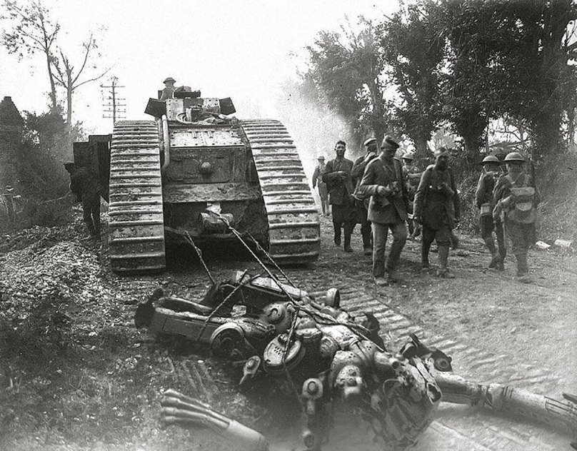 Битва при Сомме танки