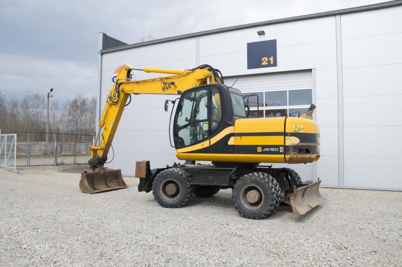 JCB 160w колесный экскаватор