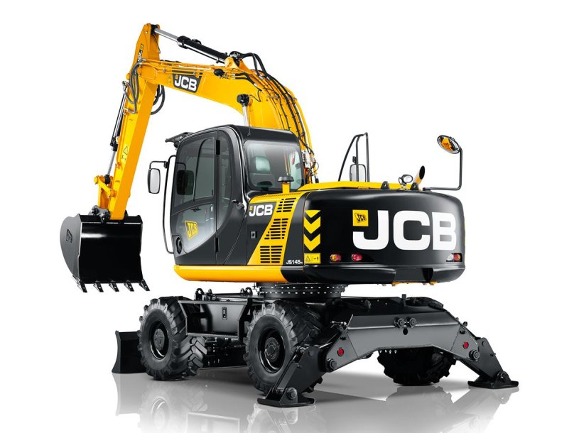 Колесный экскаватор JCB js 145w