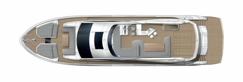 Sunseeker 131 Yacht планы палуб