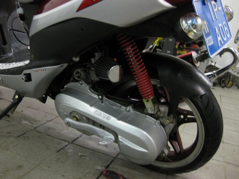 Модель двигателя скутера Vento zip