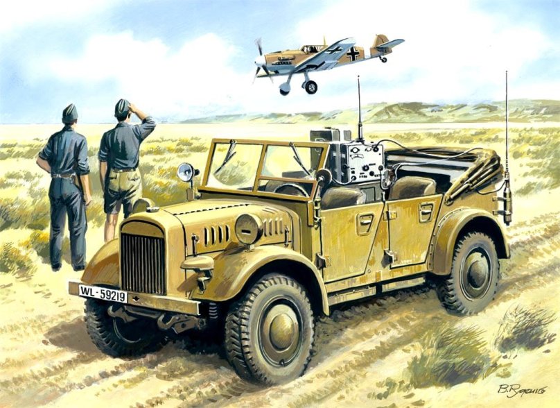 Автомобили вермахта KFZ-2