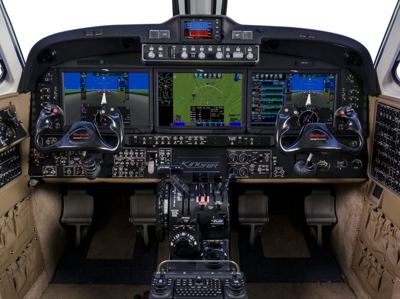 King Air 350 Cockpit
