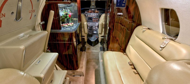 Cessna 650 Citation VII салон