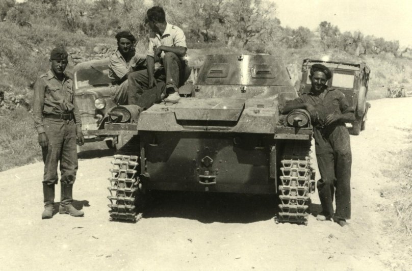 Панцер 1 в Испании