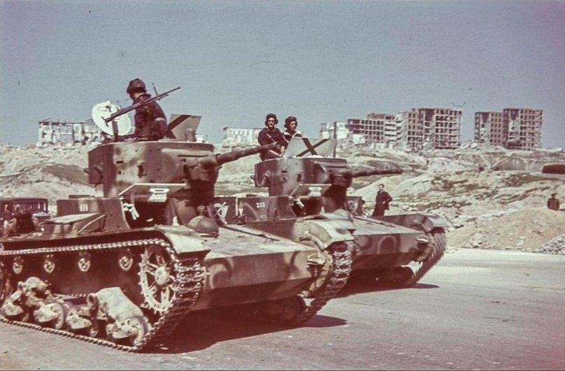 Т26 в Испании 1936-1939