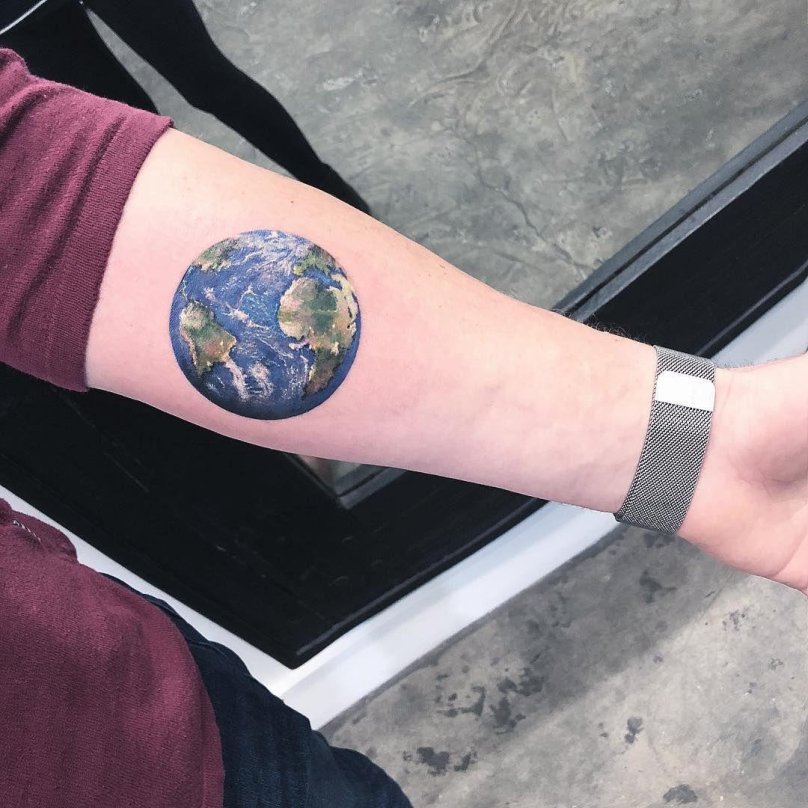 Тату планеты