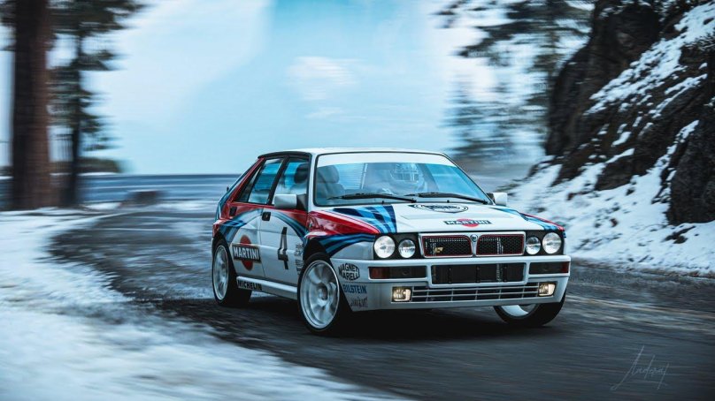 Lancia Delta integrale Rally