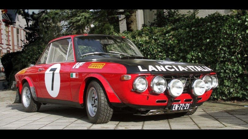 Lancia-Fulvia ралли