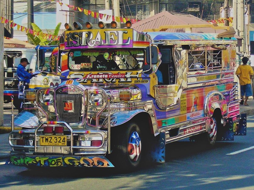 Транспорт Филиппины джипни