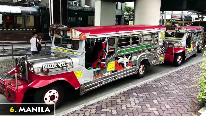 Джипни Филиппины фото