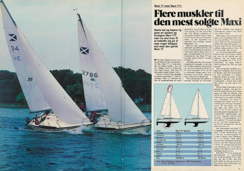 Макси 77 яхта характеристики